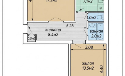 Купить 2-комнатную квартиру, Минск, Асаналиева, 20/1 (Октябрьский район)