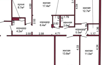 Купить 4-комнатную квартиру, Гродно, Соломовой, 100. Фото 16