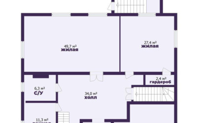 Купить коттедж, Большой Тростенец, Совхозная ул., 25 соток. Фото 42