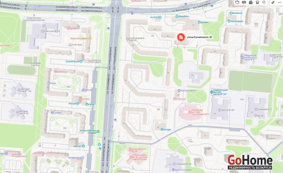 Снять 2-комнатную квартиру, Минск, ул. Кунцевщина, д. 40 (Фрунзенский район). Фото 2