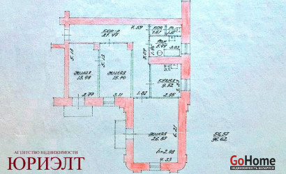 Купить 3-комнатную квартиру, Витебск, Будённого, 1. Фото 22