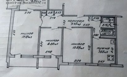 Купить 4-комнатную квартиру, Новополоцк, Калинина ул., 15. Фото 2