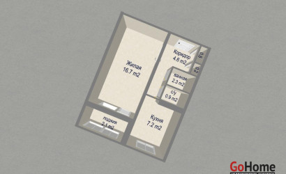 Купить 1-комнатную квартиру, Минск, Асаналиева ул., 13/3 (Октябрьский район). Фото 20