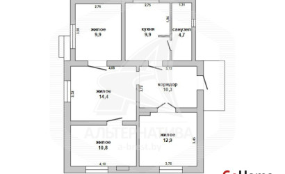 Купить дом, Брест, Граевка, 6.31 соток. Фото 1