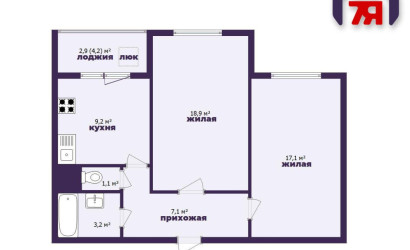 Купить 2-комнатную квартиру, Минск, Лосика ул., 27 (Московский район). Фото 21