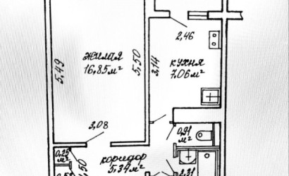 Купить 1-комнатную квартиру, Минск, Жуковского, 6/3 (Октябрьский район). Фото 3