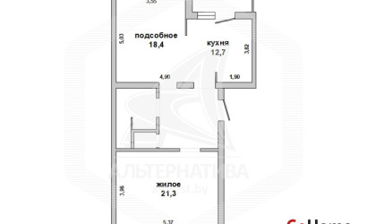 Купить 2-комнатную квартиру, Брест, Киевка, ул. Высокая. Фото 38