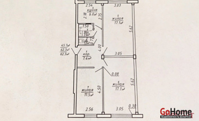 Купить 3-комнатную квартиру, Витебск, Строителей, 22/6. Фото 16