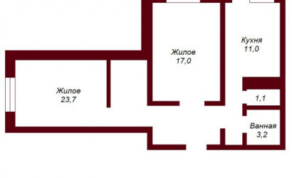 Купить 2-комнатную квартиру, Брест, ул. Рябцева, д. . Фото 10