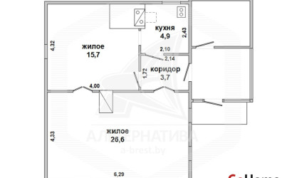 Купить дом в деревне, Масевичи, Великоритский с/с, 16.32 соток. Фото 13