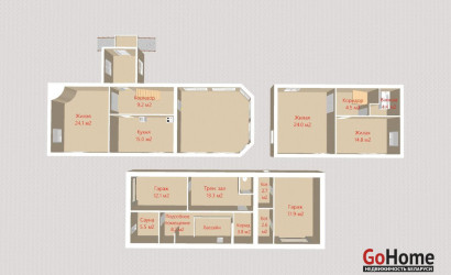 Купить дом, Заславль, Коммунальная ул., 1, 10 соток. Фото 9