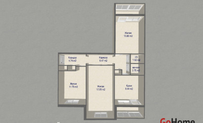 Купить 3-комнатную квартиру, Минск, ул. Бельского, д. 39/1 (Фрунзенский район). Фото 20