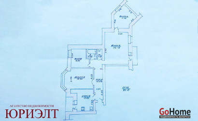 Купить 4-комнатную квартиру, Витебск, Гагарина, 105Г. Фото 23