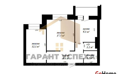 Купить 2-комнатную квартиру, Брест, ул. Махновича. Фото 9