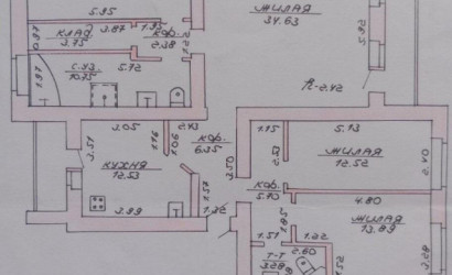 Купить 4-комнатную квартиру, Витебск, Фрунзе просп., 22