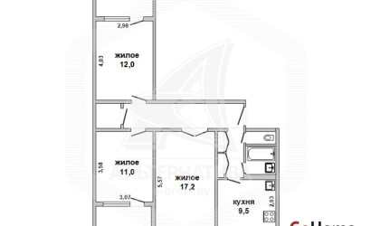 Купить 3-комнатную квартиру, Брест, Вулька, ул. Вульковская. Фото 1