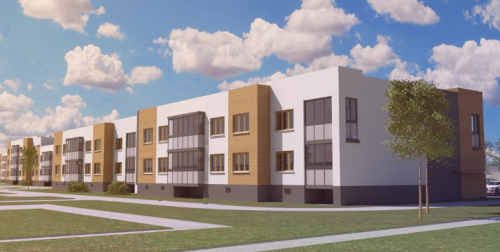 Возле Цнянки начали строить малоэтажные дома