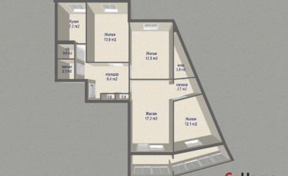 Купить 4-комнатную квартиру, Минск, ул. Белецкого, д. 18 (Московский район). Фото 16