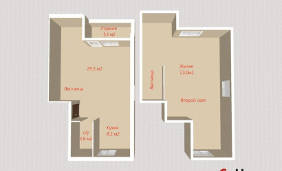 Купить 2-комнатную квартиру, Минск, Халтурина ул., 28 (Советский район). Фото 30