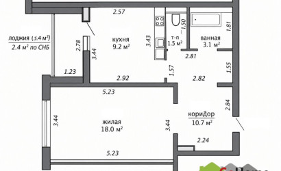 Купить 1-комнатную квартиру, Минск, Героев 120 Дивизии ул., 6 (Первомайский район). Фото 15