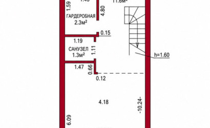 Купить 2-комнатную квартиру, Гродно, Калиновый, 9Б. Фото 22