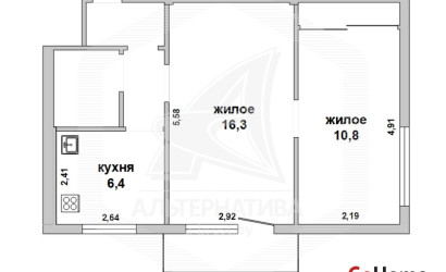 Купить 2-комнатную квартиру, Брест, Центр, пр-т Машерова. Фото 1