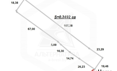 Купить участок, Жабинка, г. Жабинка, 24.92 соток. Фото 1