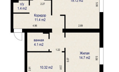 Купить 3-комнатную квартиру, Минск, ул. Ангарская, д. 15Б (Заводской район). Фото 19