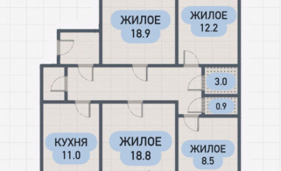 Купить 4-комнатную квартиру, Брест, Дубровская ул.. Фото 2