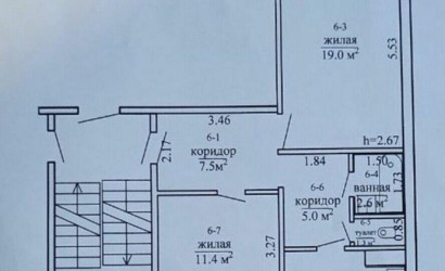 Купить 2-комнатную квартиру, Кореличи, Гагарина ул., 32. Фото 9