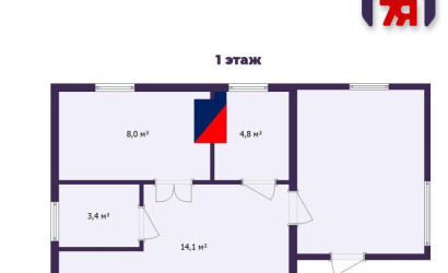 Купить дом в деревне, Яново, Криничная ул., 17.2 соток. Фото 14