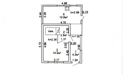 Купить дом в деревне, . Мичуринец и К, 6 соток. Фото 10