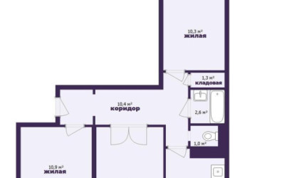 Купить 3-комнатную квартиру, Молодечно, Франтишка Скорины ул., 32. Фото 25