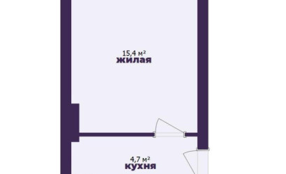 Купить 1-комнатную квартиру, Молодечно, Маркова ул., 10. Фото 13