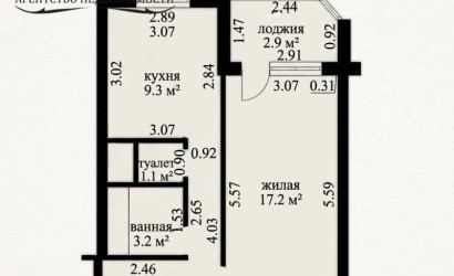 Купить 1-комнатную квартиру, Сеница, Зеленая ул., 1/2. Фото 13