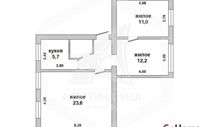 Купить 3-комнатную квартиру, Брест, Центр, ул. Пушкинская