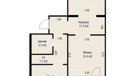 Купить 2-комнатную квартиру, Минск, Горецкого ул., 1 (Фрунзенский район). Фото 50