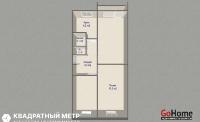 Купить 3-комнатную квартиру, Минск, Голодеда ул., 39/1 (Заводской район). Фото 20