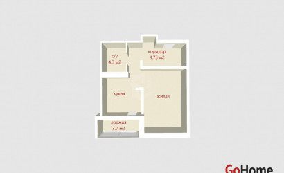 Купить 1-комнатную квартиру, Минск, Ильянская ул., 14 (Центральный район). Фото 19