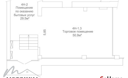 Аренда торгового помещения, Минск, Хоружей ул., 31, 61.9 кв.м.. Фото 7