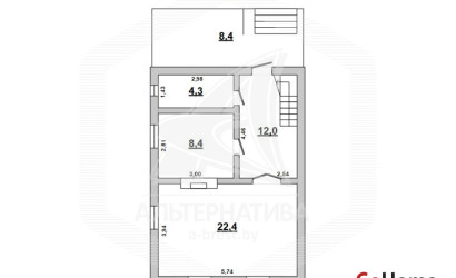 Купить дом, Брест, Мухавецкий с/с, 4.05 соток. Фото 1