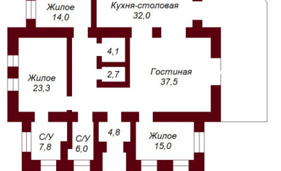 Купить коттедж, Остромечево, Брестская, 15 соток. Фото 17