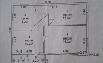 Купить дом в деревне, Сороковщина, Центральная 8, 25 соток. Фото 5