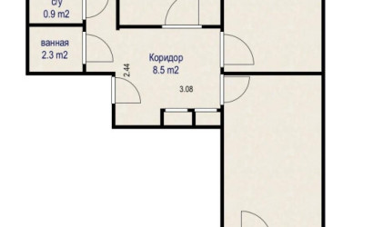 Купить 3-комнатную квартиру, Минск, Тикоцкого ул., 50/1 (Первомайский район). Фото 11