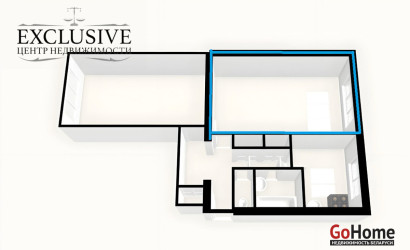 Купить 1-комнатную квартиру, Минск, Некрасова ул., 12 (Советский район). Фото 10