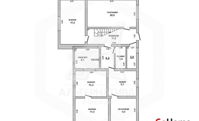 Купить дом, Брест, Киевка, 2.8 соток. Фото 2