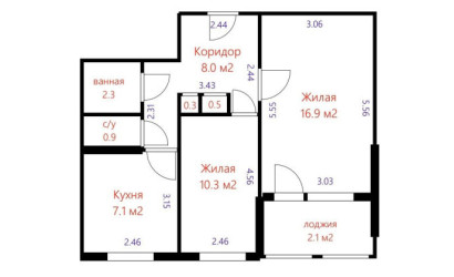Купить 2-комнатную квартиру, Минск, Восточная ул., 26 (Советский район). Фото 16