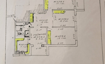 Купить 4-комнатную квартиру, Минск, Слободской проезд, 6 (Московский район). Фото 43