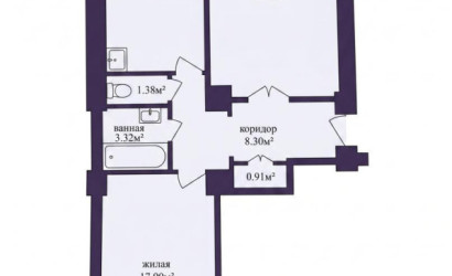 Купить 2-комнатную квартиру, Минск, Бядули ул., 3 (Партизанский район). Фото 21