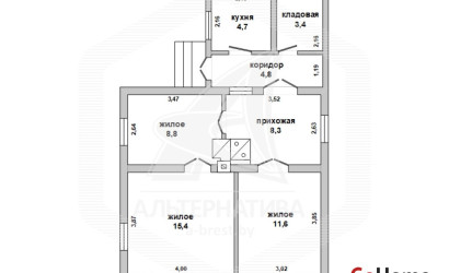 Купить дом, Брест, Граевка, 6.83 соток. Фото 14